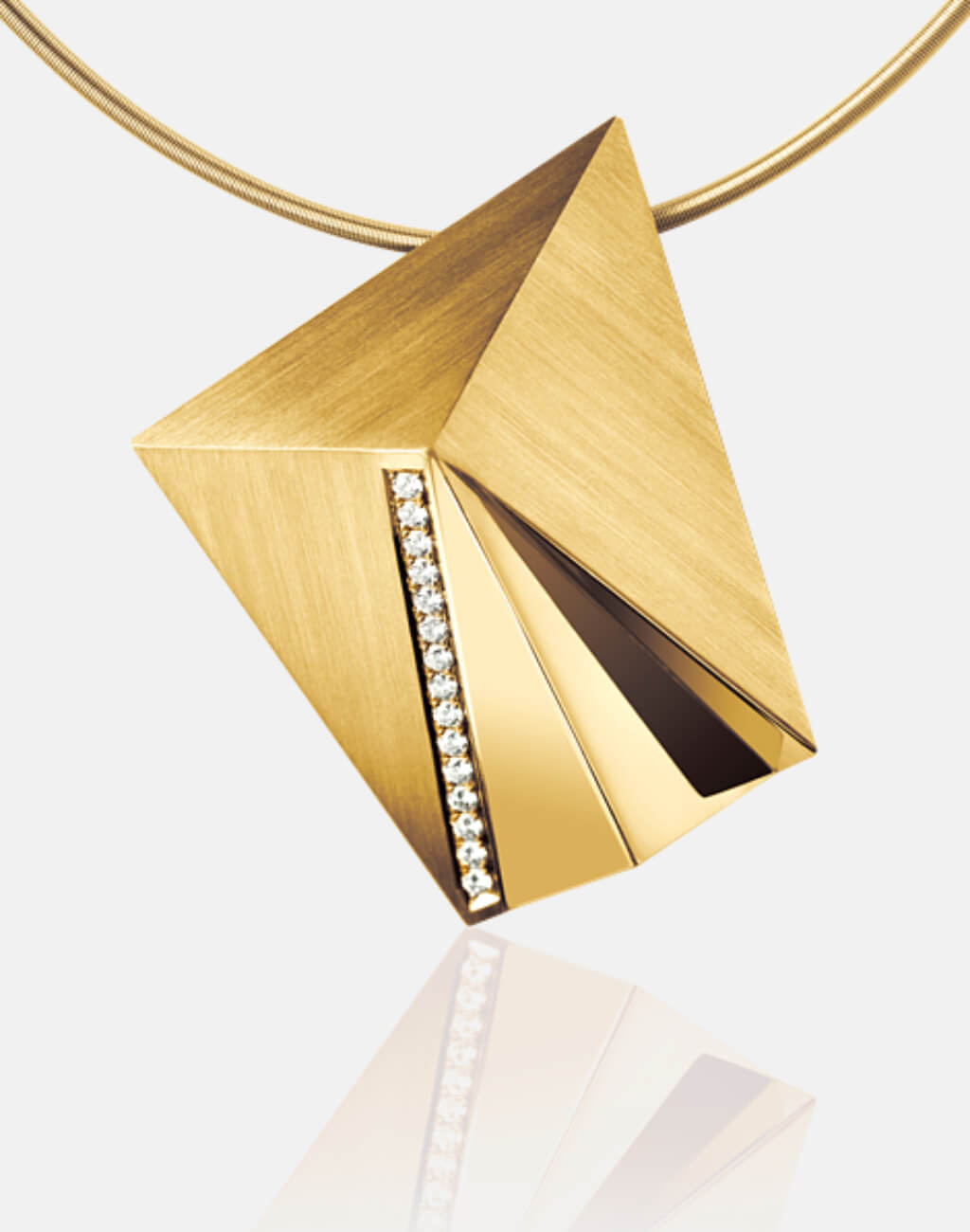 Cyllena | Collier, Kette, Kettenanhänger - 750 Gelbgold, Diamanten-Brillanten | necklace, pendant - 18kt yellow gold, diamonds | SYNO-Schmuck.com