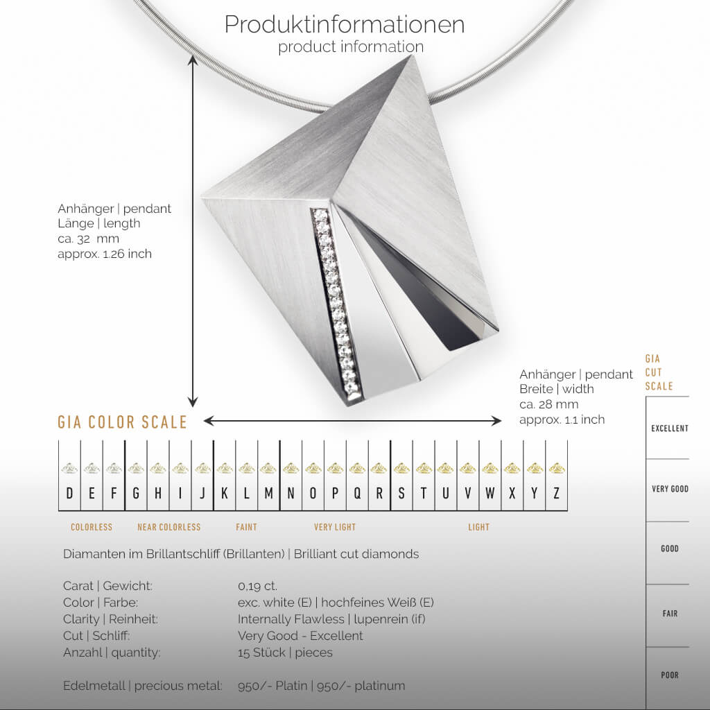CYLLENA | Produktinformationen-square - Collier, Kettenanhänger, Kette - 950/- Platin - Diamanten/Brillanten | product-information-square - pendant, necklace - 950/- platinum - diamonds | SYNO-Schmuck.com