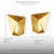 CYLLENA | Produktinformationen-square - Ohrringe, Ohrstecker - 750/- Gelbgold | product-information-square - ear studs, earrings - 18 kt yellow gold | SYNO-Schmuck.com