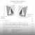 CYLLENA | Produktinformationen-square - Ohrringe, Ohrstecker - 950/- Platin - Diamanten/Brillanten | product-information-square - ear studs, earrings - 950/- platinum - diamonds | SYNO-Schmuck.com