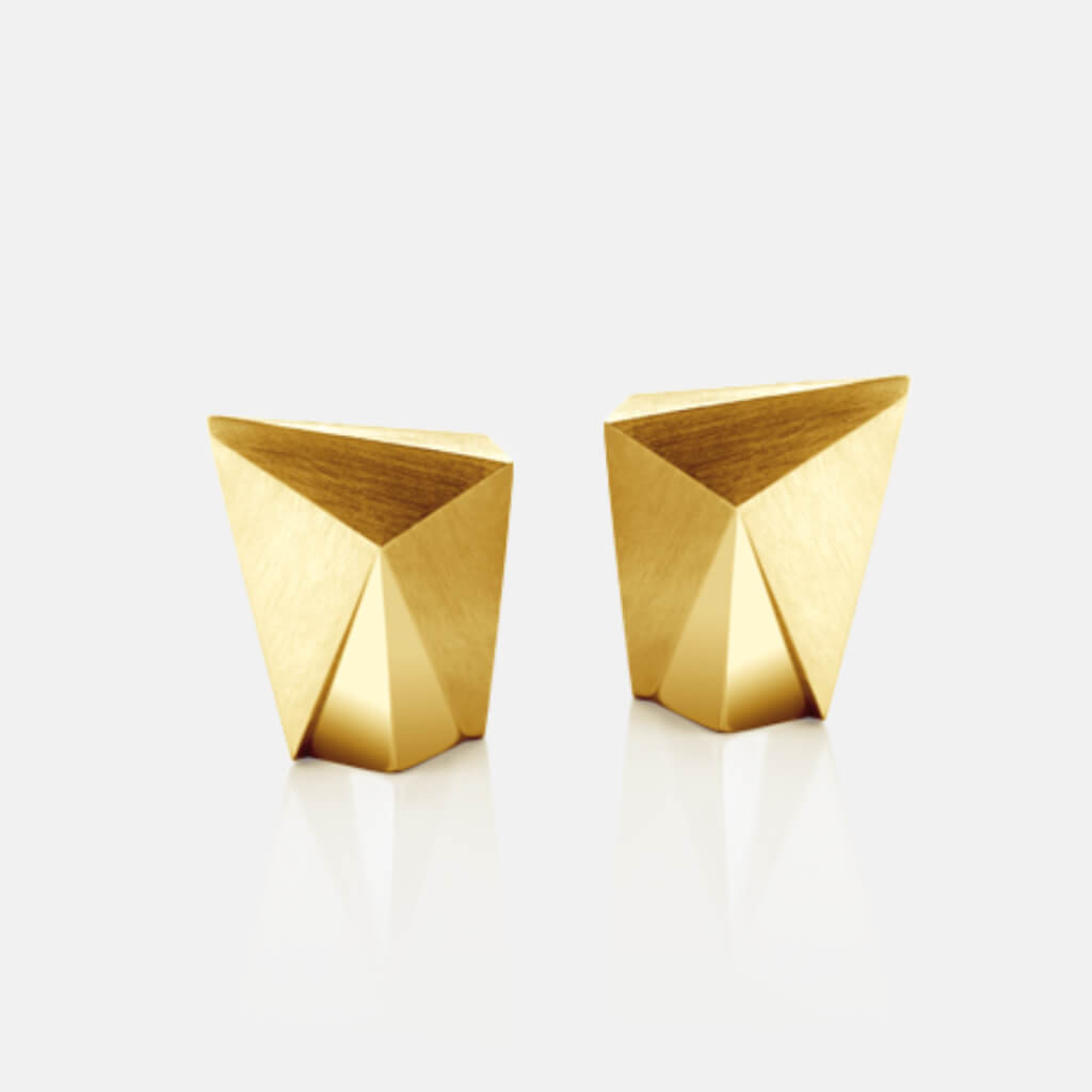 Cyllena | Ohrringe, Ohrstecker (klein) - 750 Gelbgold | ear-studs, earrings - 18kt yellow gold | SYNO-Schmuck.com