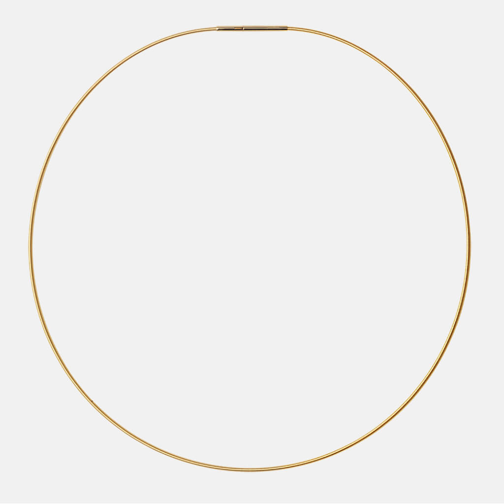 Spiralreif, Halsreif - 750 Gelbgold | necklace - 18kt yellow gold | SYNO-Schmuck.com