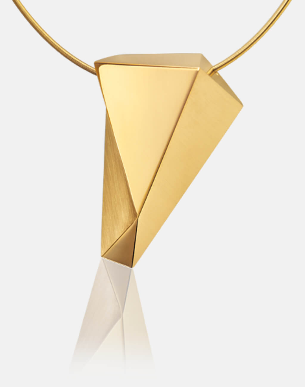 Stealth | Collier, Kette, Kettenanhänger - 750 Gelbgold, Diamanten-Brillanten | necklace, pendant - 18 kt yellow gold, diamonds | SYNO-Schmuck.com