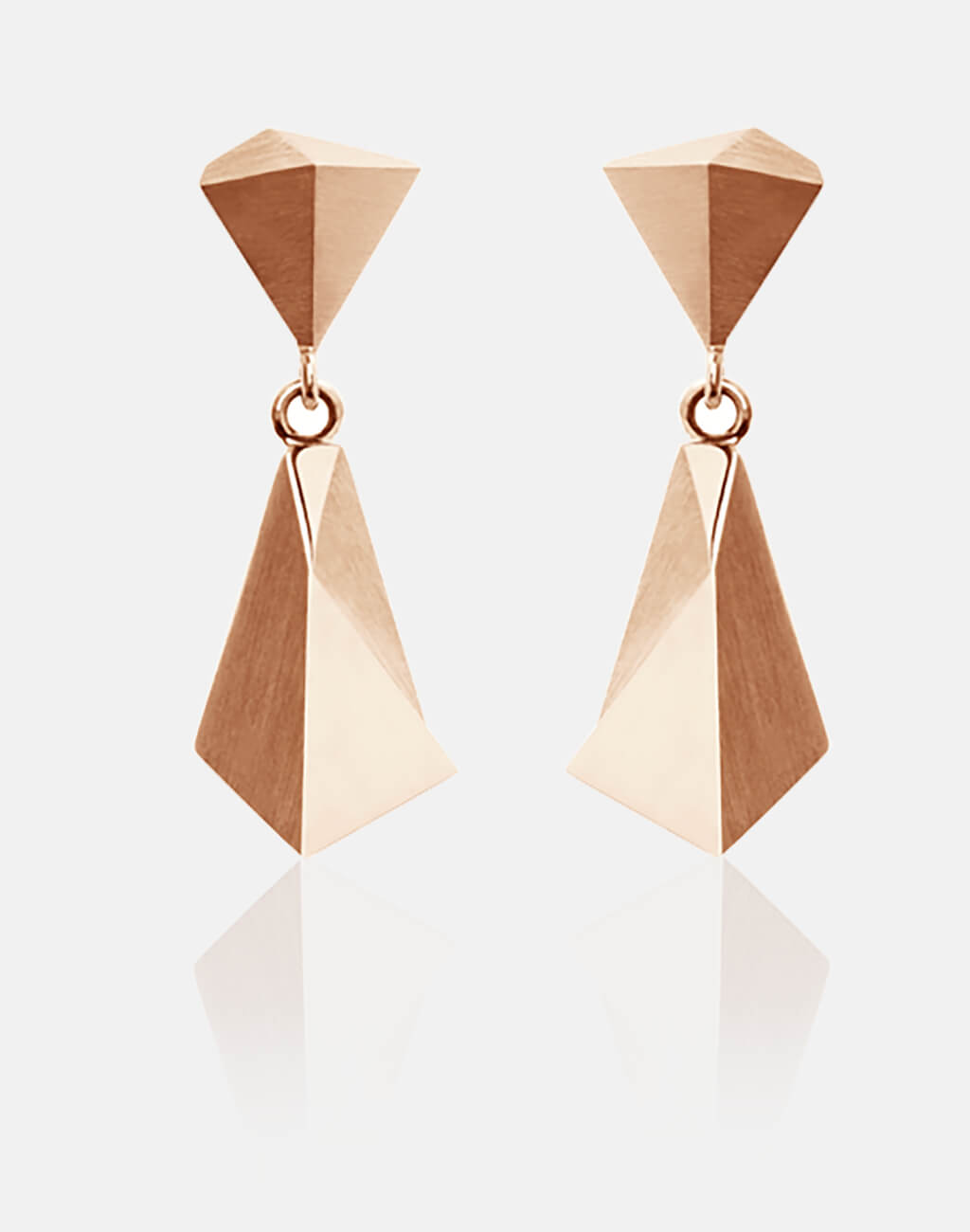 Stealth | Ohrringe, Ohrhänger - 750 Roségold | earrings - 18kt rose gold | SYNO-Schmuck.com