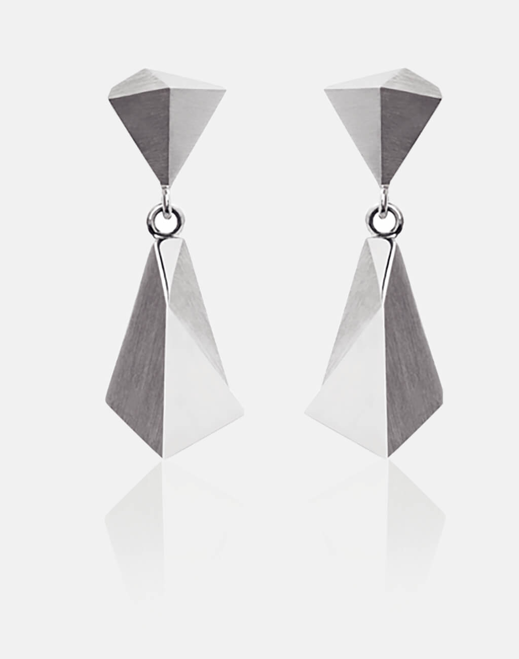 Stealth | Ohrringe, Ohrhänger - 750 Weissgold | earrings - 18kt white gold | SYNO-Schmuck.com
