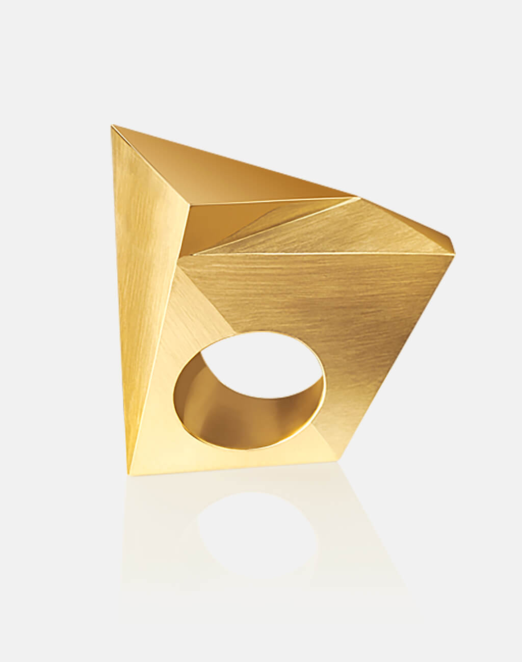 Stealth | Ring, Seite 2 - 750 Gelbgold | ring, side 2 - 18kt yellow gold | SYNO-Schmuck.com