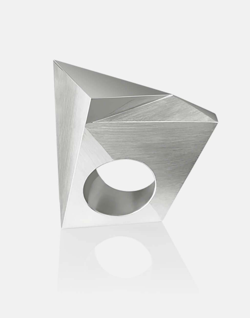 Stealth | Ring, Seite 2- 950 Platin | ring, side 2 - platinum | SYNO-Schmuck.com