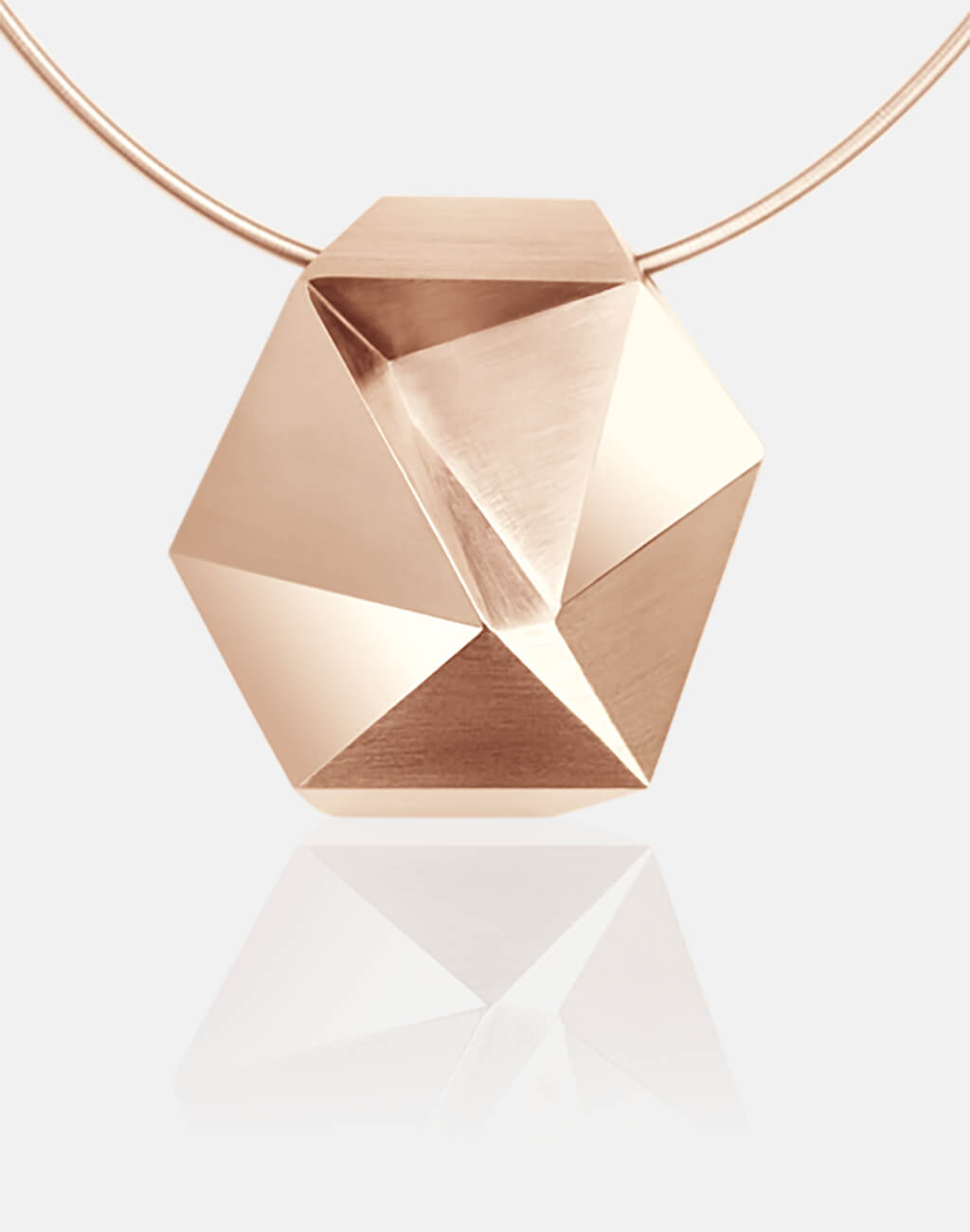 Tectone | Collier, Kette, Kettenanhänger - 750/- Roségold | necklace, pendant - 18kt rose gold | SYNO-Schmuck.com
