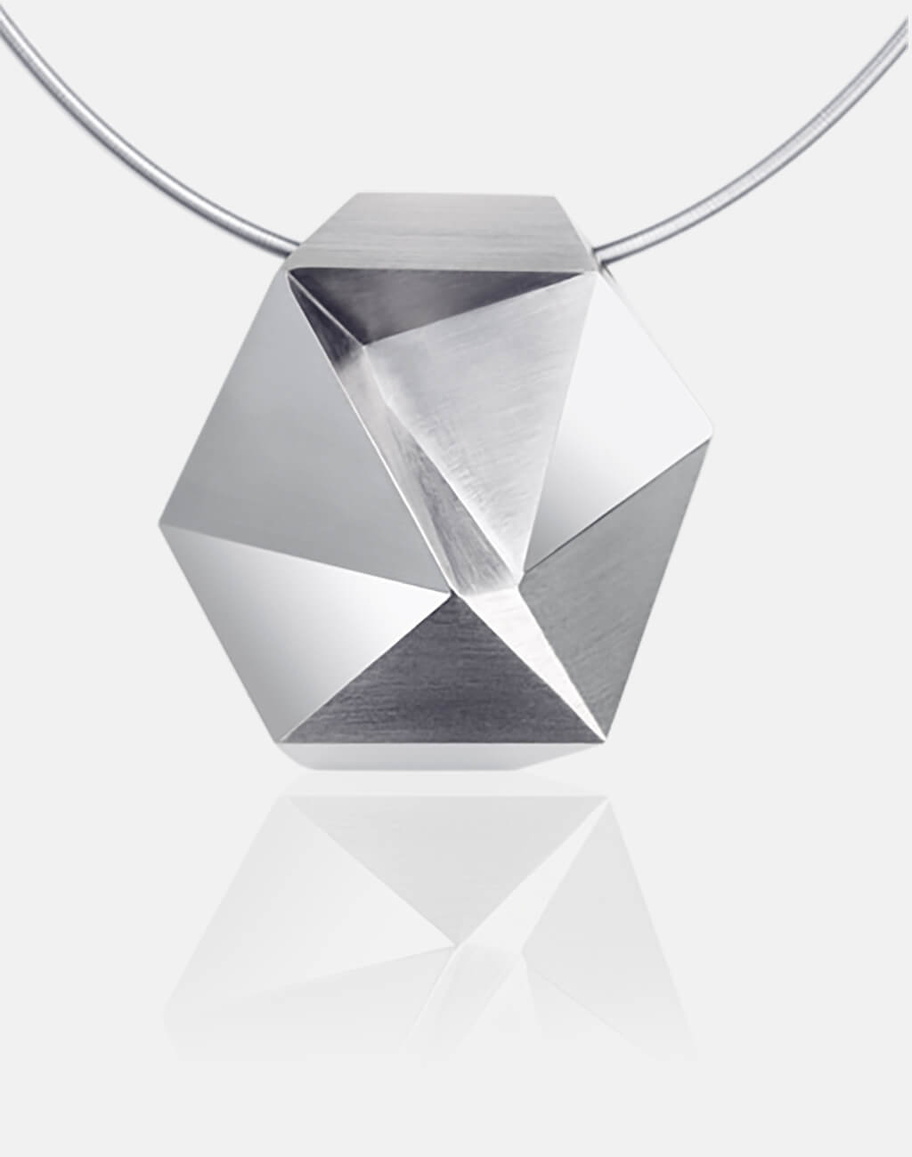 Tectone | Collier, Kette, Kettenanhänger - 750 Weissgold | necklace, pendant - 18kt white gold | SYNO-Schmuck.com