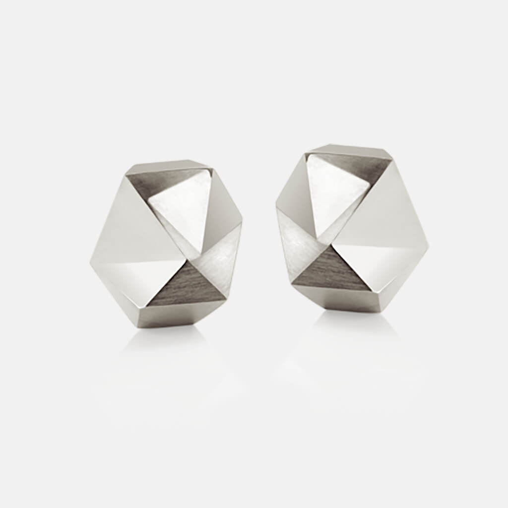 Tectone | Ohrringe, Ohrstecker - 950 Platin | ear-studs, earrings - platinum | SYNO-Schmuck.com