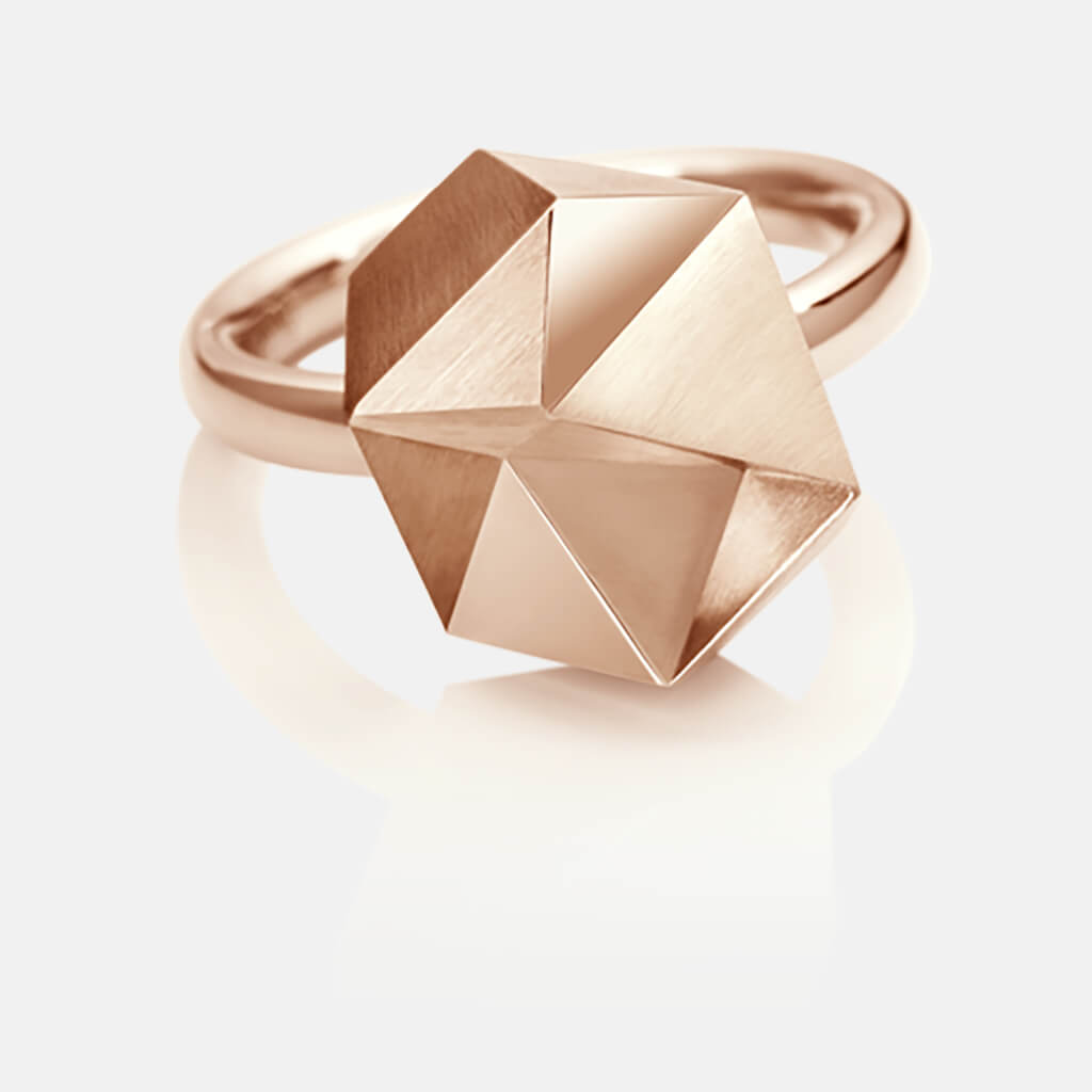 Tectone | Ring - 750 Roségold | ring - 18kt rose gold | SYNO-Schmuck.com