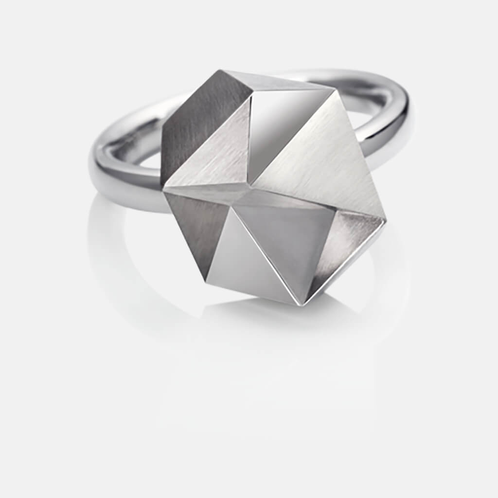 Tectone | Ring - 750 Weissgold | ring - 18kt white gold | SYNO-Schmuck.com